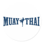 Muay Thai Logo Sticker