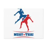 Muay Thai Post Card