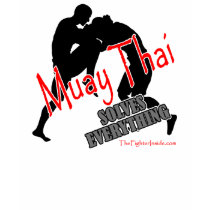 Muay Thai resuelve todo camisetas by tshirtinsanity Muay Thai resuelve todo camisetas