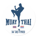 Muay Thai Thailand Netherlands Sticker
