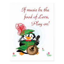 Much Ado About Penguins Postcard postcards