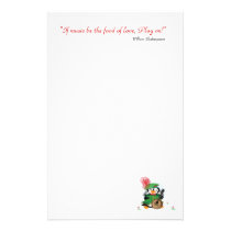 Much Ado About Penguins Stationery stationery