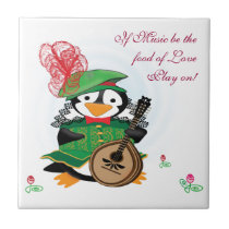 Much Ado About Penguins Tile tiles
