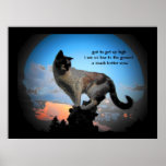 Much better view Haiku Print
