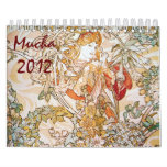 Mucha 2012 calendars