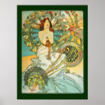 Mucha Art Nouveau Monte Carlo Poster