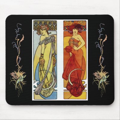 Mucha Mouse Mat mouse pads