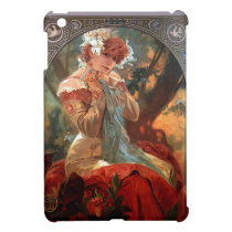 Mucha Pensive Lady Case For The iPad Mini