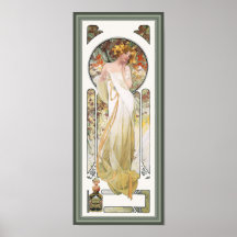 Mucha Poster Print: Sylvais Perfume Ad