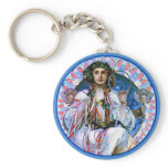 Mucha - Slavia - Secession Keychain