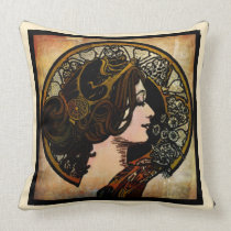Mucha Style Mojo Pillow