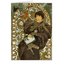 Mucha - Theater - Lorenzaccio - Art Nouveau cards by VintageCabaret Mucha - Theater - Lorenzaccio - Art Nouveau cards