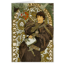 Mucha - Theater - Lorenzaccio - Art Nouveau Cards