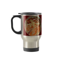 Mucha Woman mugs by msdespina Mucha Woman mugs