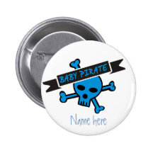 Muchacho del pirata del bebé pin