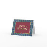 Muchas Gracias! Note Card