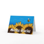 Muchas gracias (Spanish Thank you card)