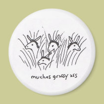 Muchos Grassy Ass magnet