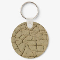 Mud cracks keychains