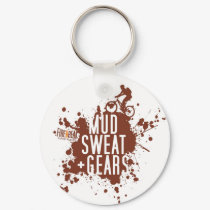 Mud Sweat + Gears keychains by FireBreakTrailride Mud Sweat + Gears keychains