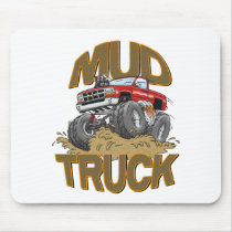 Mud Truck Chevy Mouse Pads