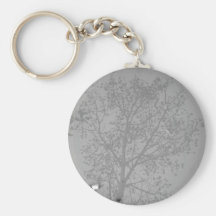 Muddy Aspen B&W Keychain