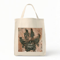 Muddy Dog Print 2 Bag by CreatureCreations Muddy Dog Print 2 Bag
