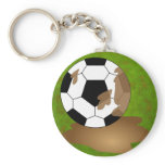 Muddy Football Keychains