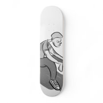 Muddy Skateboard