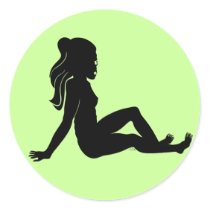 Mudflap Ghoul Black stickers by JaZilla Mudflap Ghoul Black stickers