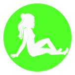 Mudflap Ghoul White