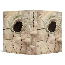 Mudpot or hole 3 ring binder