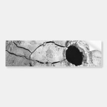 Mudpot or hole bumper stickers