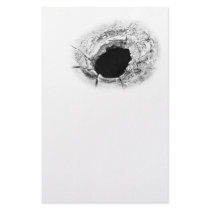 Mudpot or hole personalized stationery