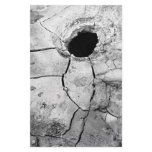 Mudpot or hole stationery