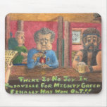 Mudville Greed Colored Pencil Drawing Mousepads