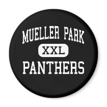 Mueller Park - Panthers - Junior - Bountiful Utah Fridge Magnet