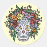 Muerta Linda Etiqueta Redonda