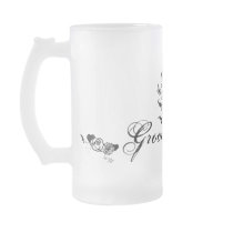 Muerte Day of the Dead Calaveras Groomsman Favor mugs