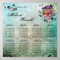 Muerte Day of the Dead Calaveras Sugar Skull Art posters