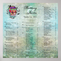 Muerte Day of the Dead Calaveras Sugar Skull Art posters