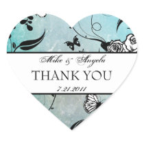 Muerte Day of the Dead Calaveras Thank You Sticker