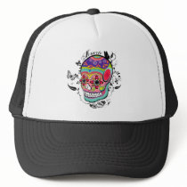 Muerte Day of the Dead Illustration hats