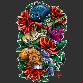 Muertos V1 shirt