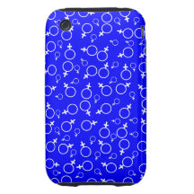 Muestra femenina del género (símbolo) de Venus - b Tough iPhone 3 Carcasa