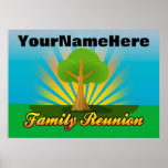 Muestra personalizada de la reunión de familia impresiones