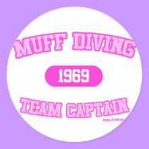 Muff Diving stickers
