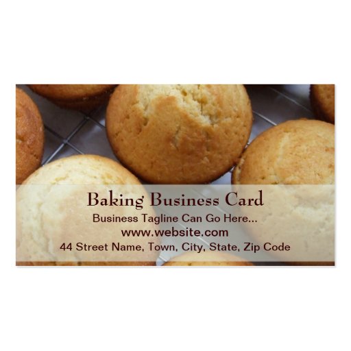 Muffin Business Card (front side)