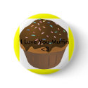 muffin_cartoon, I Love You Muffin <3 buttons by Jonaslol muffin_cartoon, I Love You Muffin <3 buttons