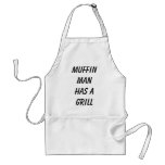 Muffin Man has a GRILL Apron
